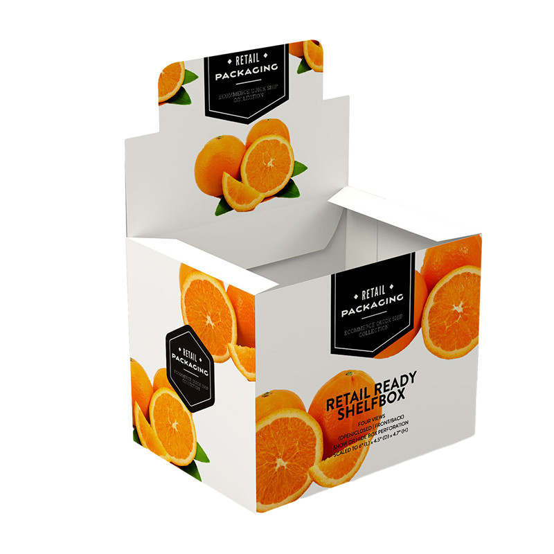 Custom Food Storage Paper Cardboard Box Gravure Printing Folding Display Box