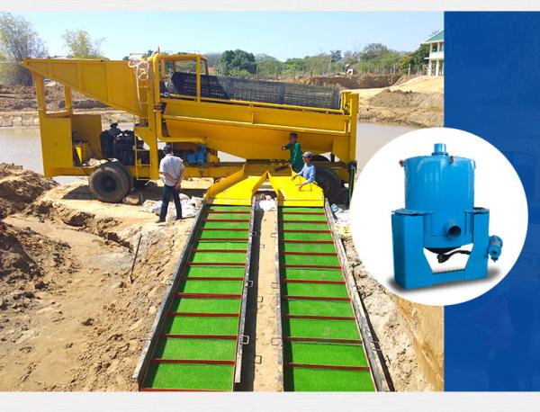 Buy cheap Customized Alluvial Gold Washing Plant 250 Tons Per Hour Deal Capacity from wholesalers