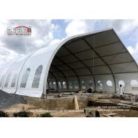 Buy cheap Big Curve Clear Span Tents For Outdoor Wedding Events And Conference product