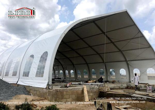 Buy cheap Big Curve Clear Span Tents For Outdoor Wedding Events And Conference from wholesalers