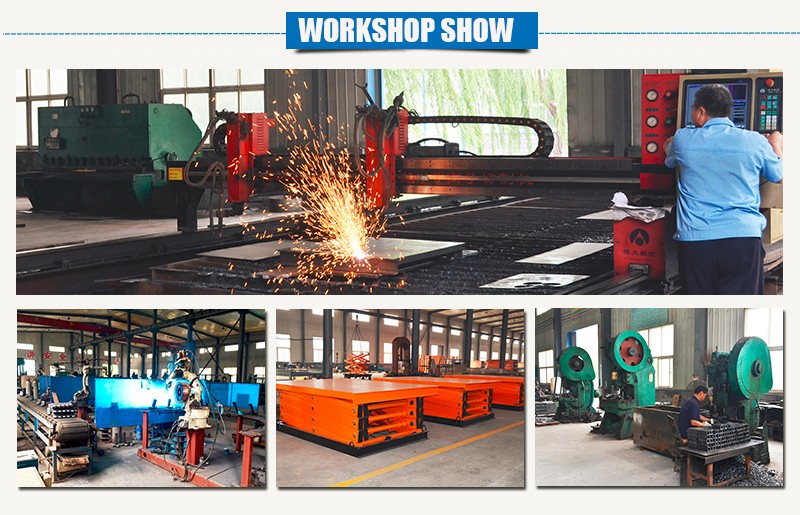 4.7M 3T Hydraulic Scissor Car Lift , Electric Car Parking Lift CE TUV SGS Home Use