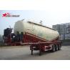 Buy cheap Three Alxe Bulk Cement Tanker Trailer , Long Life Cement Carrier Truck from wholesalers