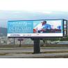 Buy cheap Outdoor Waterproof P10 Full Color LED Display Screen Advertising Billboard With Column from wholesalers