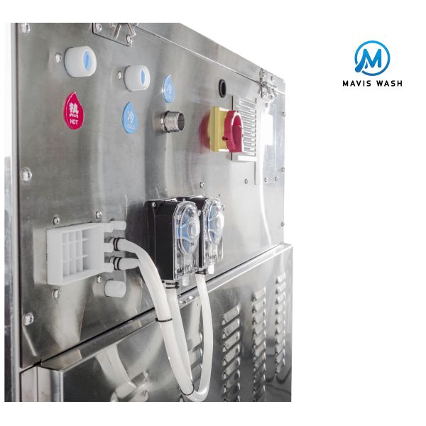 Coin Operated Commercial Washing Machine 12kg Washer Extractor Hard Mount for Hotel University Laundry