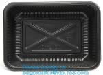 takeaway food container disposable plastic lunch bento box,square PLA plastic