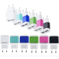 Buy cheap Top quality competive price dual usbs cell phone chargers travel chargers product
