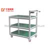 Buy cheap 3 Layers Heavy Duty Cart , Aluminium Alloy Turnover Cart Simple Assemble from wholesalers