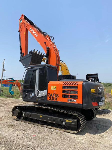 Buy cheap Used Hitachi ZX200 Excavator Durable Hydraulic Crawler Excavator for Construction Site from wholesalers