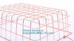 Metal Wire storage basket, Metal wire Under Shelf Storage Basket Space Saving