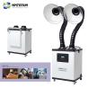 Buy cheap White Digital Display Two Tubes 110v Fume Extractor For Medical Fume And Beauty Fume from wholesalers