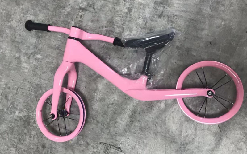 12 Inch Full Carbon Fiber Child Toy Push Balance Bicycle For Kids Riding