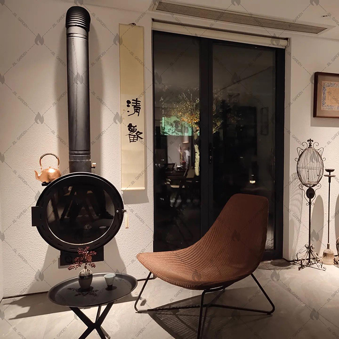 wall mounted fireplace