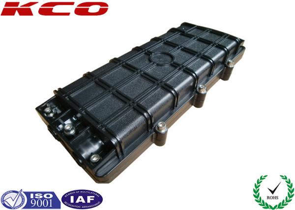 Corrosion Resistance Fiber Optic Splice Closure Mini Optical Fiber Enclosure 48