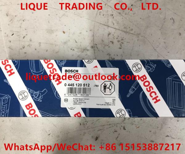 Buy cheap BOSCH Common rail injector 0445120512 , 0 445 120 512, 0445 120 512, 445120512 from wholesalers