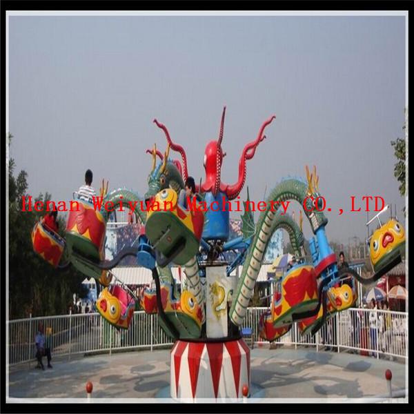 Quality Interesting Amusement park theme park equipment octopus rides for sale for sale