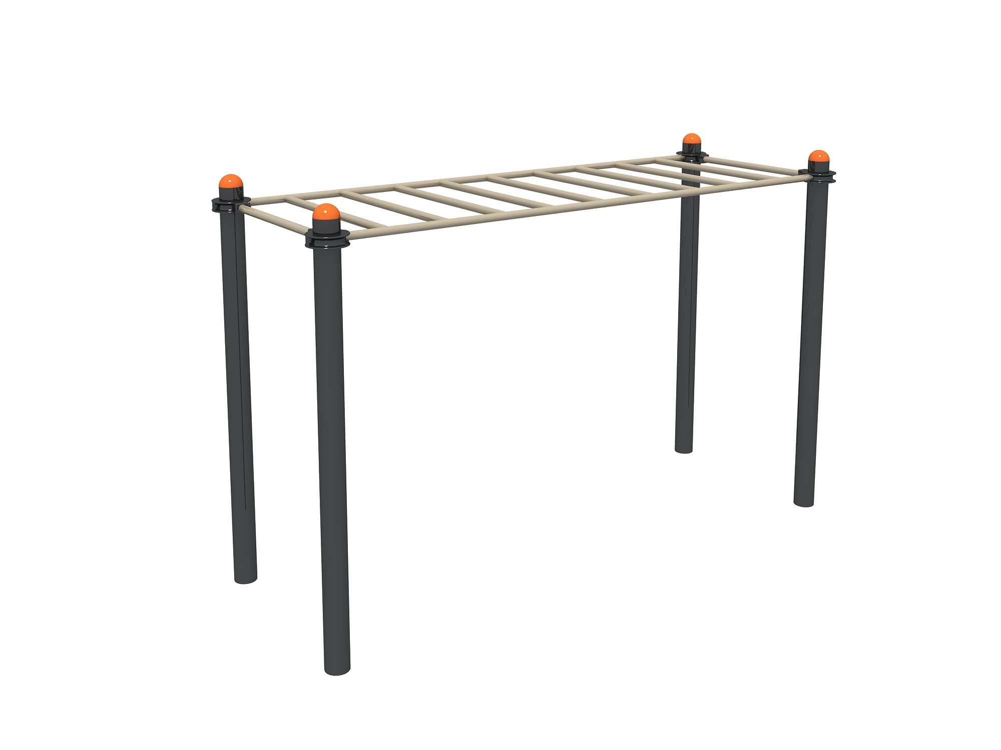 Park Steel Pipe Outdoor Fitness Exercise Equipment Gym Ladder for Adults