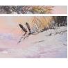Buy cheap Custom Hand Painted Art Decor Painting Modern Textured Canvas Landscape Oil Painting For Living Room Handpainted Painting from wholesalers
