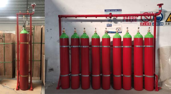 Buy cheap IG100 Nitrogen Inert Gas System Fire Extinguisher 1770mm from wholesalers