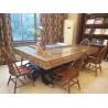Buy cheap Fleeting Times Rectangle Eight Seats Electric Teppanyaki Hibachi Grill Table from wholesalers