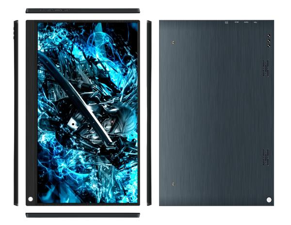 Buy cheap 178 Degree View Angle 1000:1 Contrast Ratio USB C 13.3 Inch Portable Monitor from wholesalers