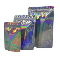 Buy cheap VMPET Holographic Stand Up Pouch Biodegradable Aluminum Foil Pouches product