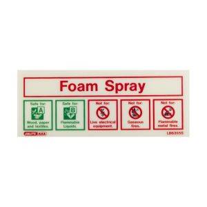 Buy cheap Waterproof Photoluminescent Fire Fighting Equipment Symbols Fire Extinguisher Co2 Sign product