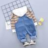 Buy cheap 120cm 47.2in Childrens Denim Overalls Two Piece Spring And Autumn Sets from wholesalers