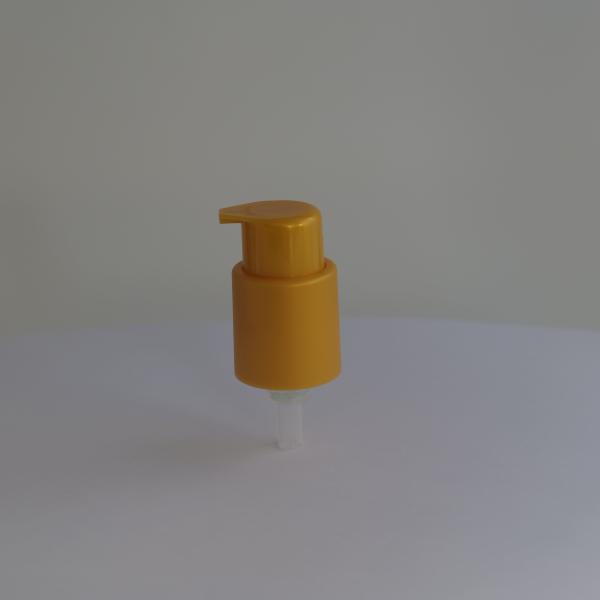 Buy cheap Plastic PP Push Cosmetic Lotion Pump With UV Coating Gold And Silver from wholesalers