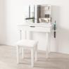 Buy cheap Large Storage Space Wooden White Dressing Table In The Bedroom from wholesalers