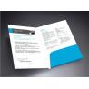 Buy cheap A4A5 size product folder company profile paper folder with business card pocket from wholesalers