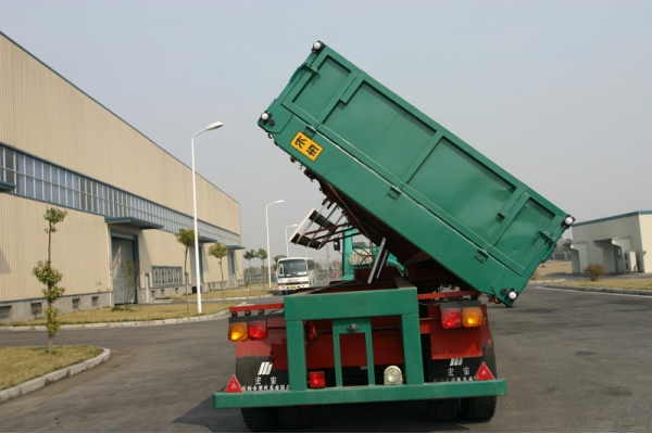 13 Tons Axles Side Dumping Cargo Trailer Truck for Rebar Transportation Requirements
