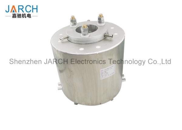 Buy cheap 3 Circuits 400A Through Bore Slip Ring , Shaft Mounted High Current Slip Ring from wholesalers