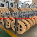 Large Diameter 916x110mm Single Nylon Conductor Bundle Pulley Transmission Line