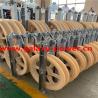 Buy cheap Large Diameter 916x110mm Single Nylon Conductor Bundle Pulley Transmission Line Tool from wholesalers