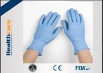 Grade A Blue Nitrile Medical Grade Exam Disposable Gloves One Time Powder Free