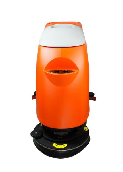 Buy cheap Low Noise Walk Behind Floor Scrubber Machine Real Time Display Battery Power from wholesalers