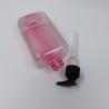 Buy cheap 500ml Flat Plastic Cosmetic Bottles With Black Lotion Pump Shampoo Hand Wash Container from wholesalers