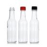 Buy cheap 12 Oz Ring Neck Hot Chili Sauce Glass Bottles With Black Plastic Lid For Bbq Sauces from wholesalers