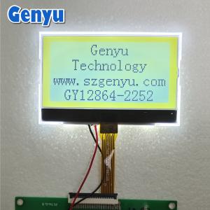 Wholesale 2.48 Inch Graphic LCD Display 128x64 Pixels STN Yellow-green With White Backlight from china suppliers