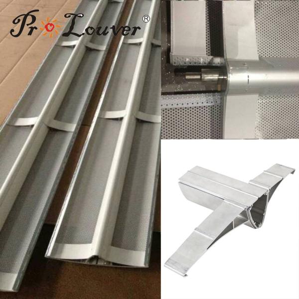 Buy cheap HOT SALE ! Aerowing Louver Blades, Aluminum Perforated Louver Facade from wholesalers