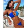 Buy cheap Halter Design Nylon Bikini Swimwear Sexy Swimwear Moisture Permeable Durable High Elastic The New Type from wholesalers
