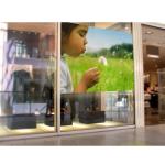 1524x3000mm Clear Rear Projection Film Indoor Outdoor Transparent Holographic