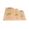 Buy cheap Environmental Elegant Bakery Packaging Bags , Food Safe Brown Paper Bags from wholesalers