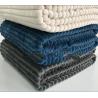 Buy cheap Elegant 3D Embossed Striped Flannel Blanket , Super Soft Comfortable Throw Blankets from wholesalers
