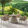 Buy cheap High End Aluminum Waterproof Sunscreen Outdoor Furniture Set With Contemporary Design from wholesalers