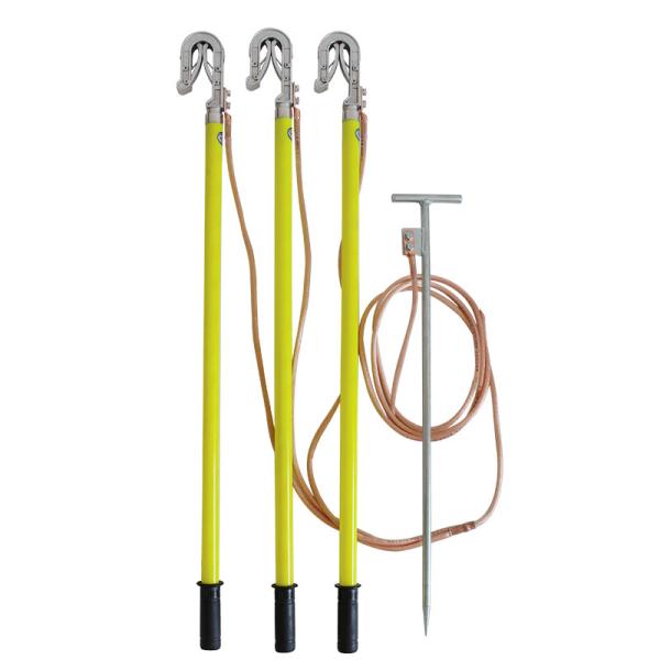 Transmission Line Electrical Grounding Electric Wiring Set Personal Safety