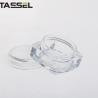 Buy cheap Non Spill Empty Cosmetic Jars 3g PS Material Transparent Plastic Lotion Jars from wholesalers