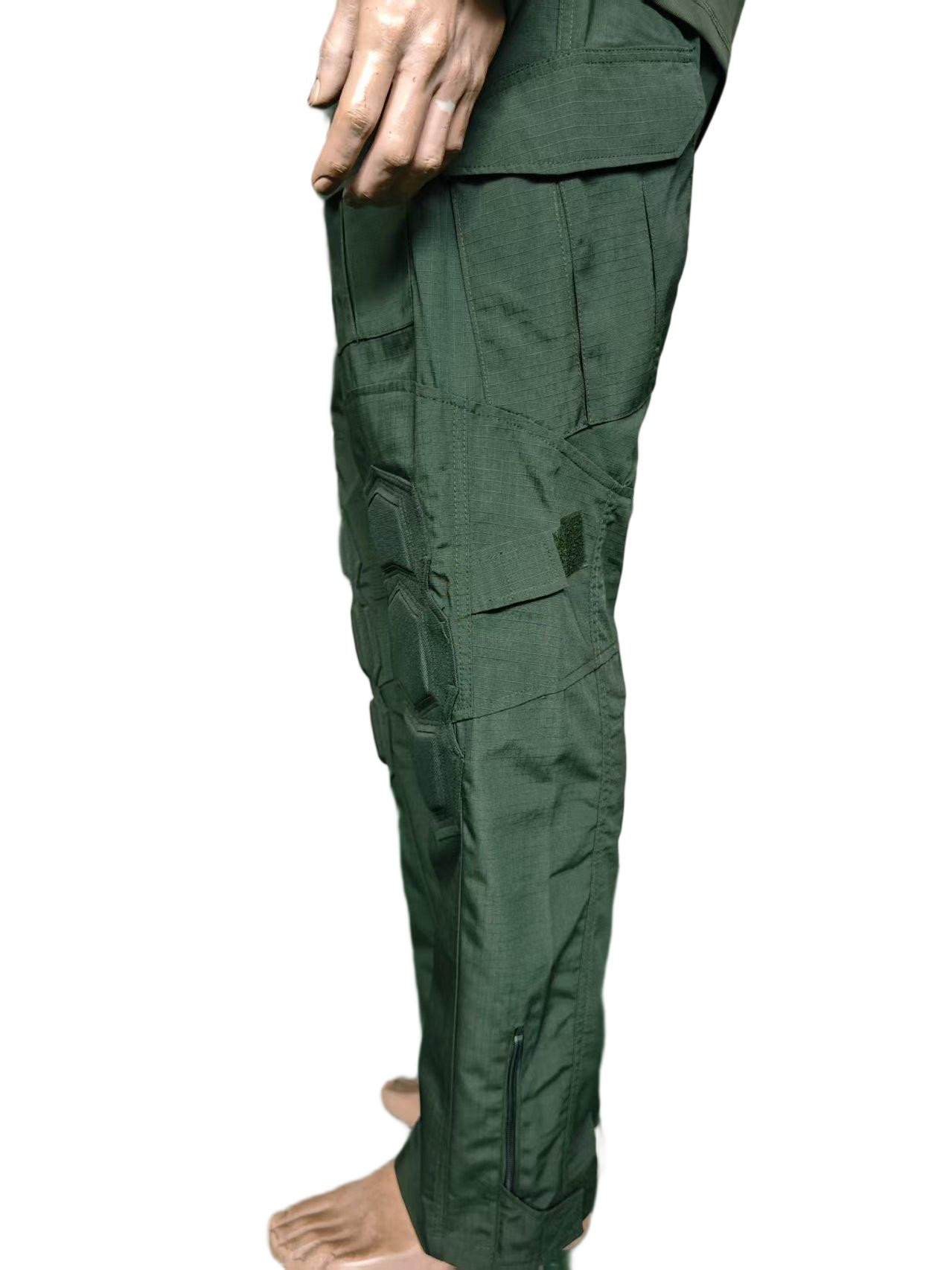 Green Frog Style Multi Purpose Tactical Training Uniform Set Long Sleeve Tactical Uniform for Men