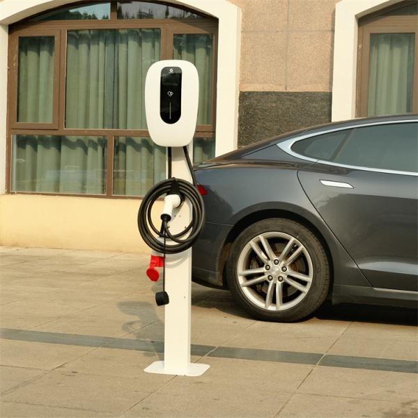 Buy cheap 11kW Floor Mounted EV Charger 16A Electric Car Home Charger CE from wholesalers