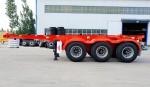 Heavy-Duty Container Chassis Semi-Trailer Truck Optimal Strength for Global